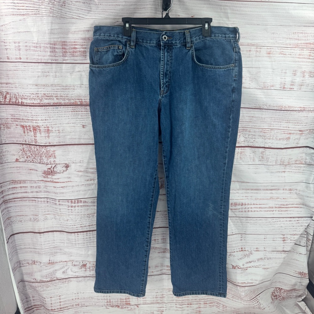 Tommy Bahama Jeans Mens 40x32 Classic Fit Straight Leg Blue Medium Wash Denim